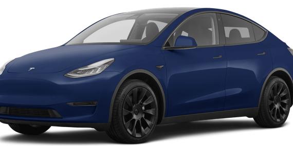 TESLA MODEL Y 2021 5YJYGDEE0MF154029 image
